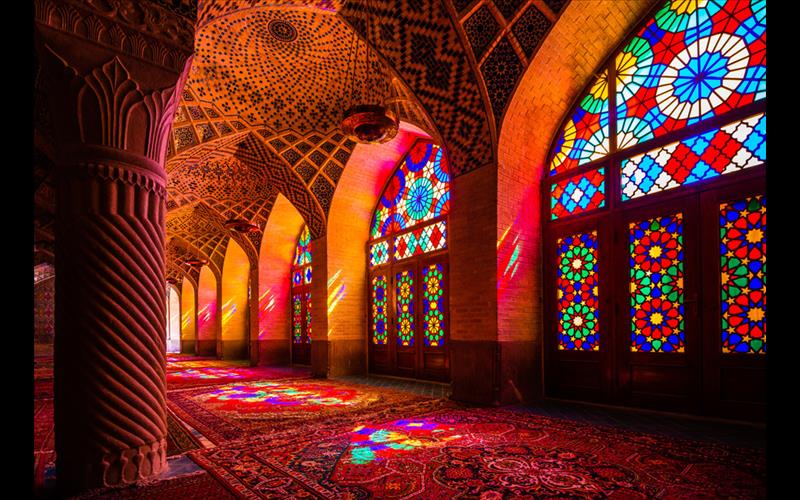 Nasir-ol-Molk Mosque(Pink Mosque) in shiraz Nasir-ol-Molk Mosque